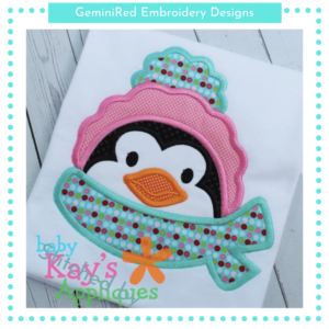 Winter Penguin {Four Sizes}