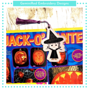 Witch Bookmark {4x4}