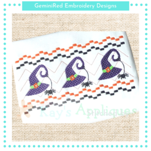 Witch Hat Faux Smock {Three Sizes}