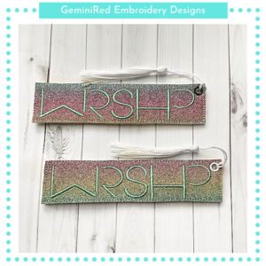 Worship Bookmark {5x7}