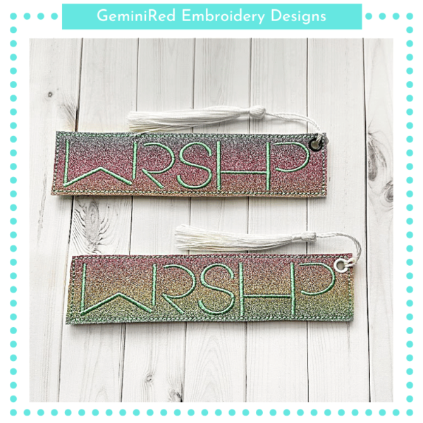 Worship Bookmark {5x7}