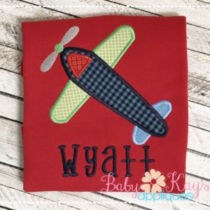 Simple Airplane {Four Sizes}
