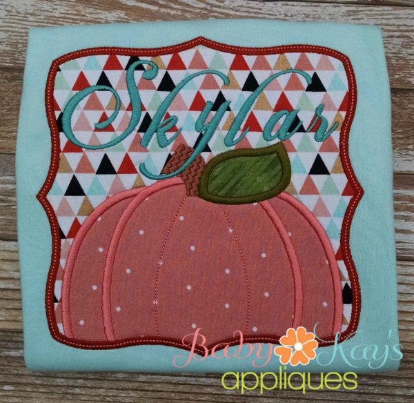 Framed Pumpkin {Four Sizes} - Image 2
