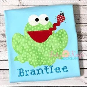 Frog Eating Bug {Four Sizes}