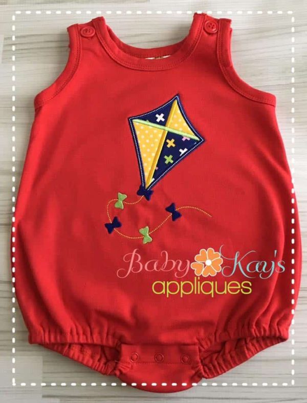 Kite with Bows {Four Sizes}