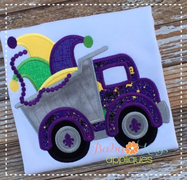 Mardi Gras Dump Truck {Four Sizes}