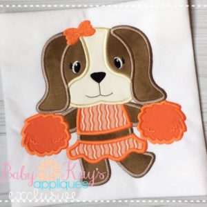 Little Hound Dog Cheerleader {Four Sizes}