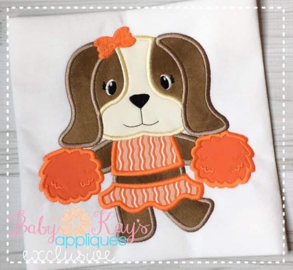 Little Hound Dog Cheerleader {Four Sizes}