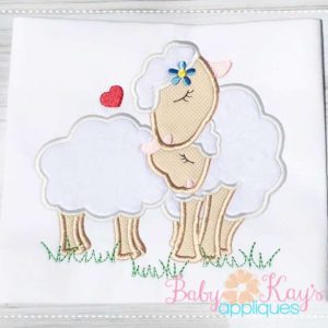 Sheep Mom & Baby {Four Sizes}