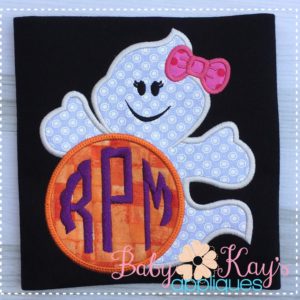 Monogram Ghost Girl {Four Sizes}