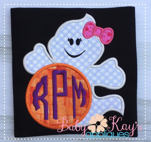 Monogram Ghost Girl {Four Sizes}