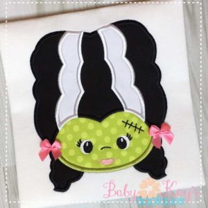 Monster Bride Girl Face {Four Sizes}