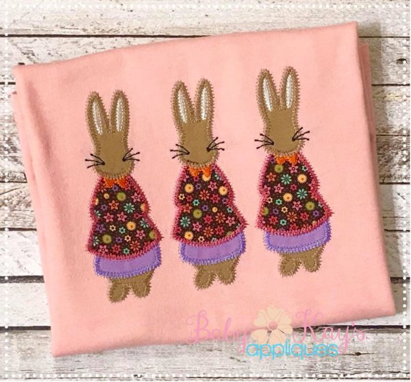 Ms Rabbit Trio {Four Sizes}
