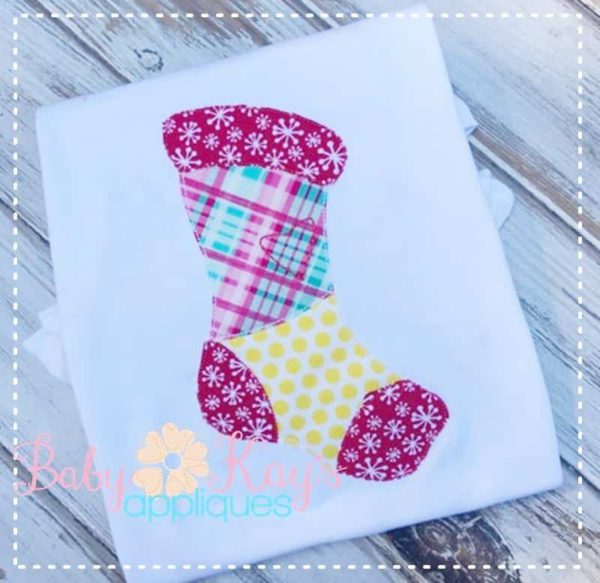 Stocking Patchwork {Four Sizes}
