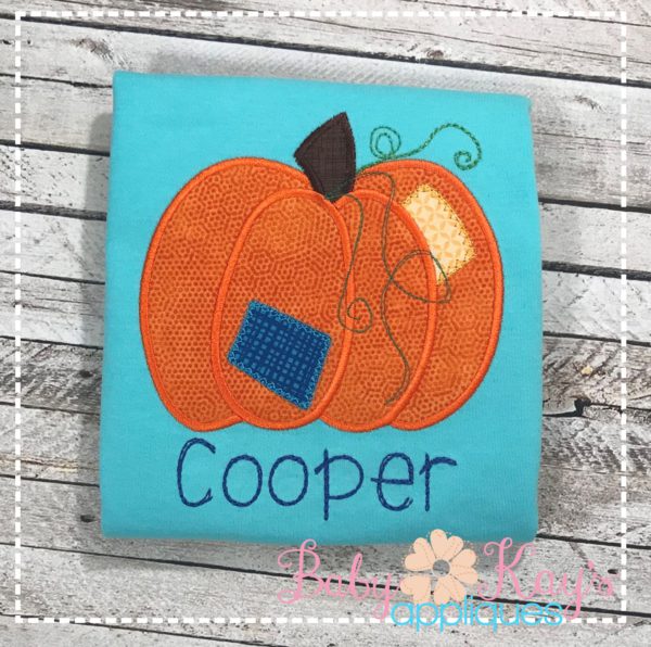 Patched Pumpkin {Four Sizes} - Image 2