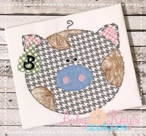 Patchwork Pig {Four Sizes}