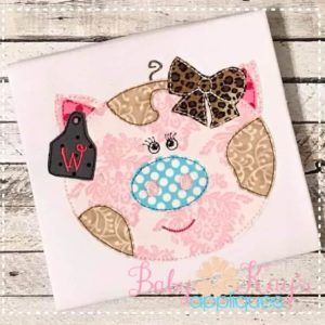 Patchwork Pig Girl {Four Sizes}