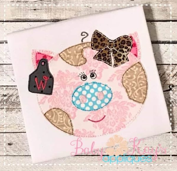 Patchwork Pig Girl {Four Sizes}