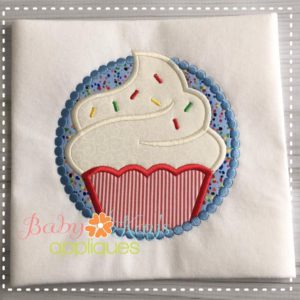 Pearl Frame Cupcake {Four Sizes}
