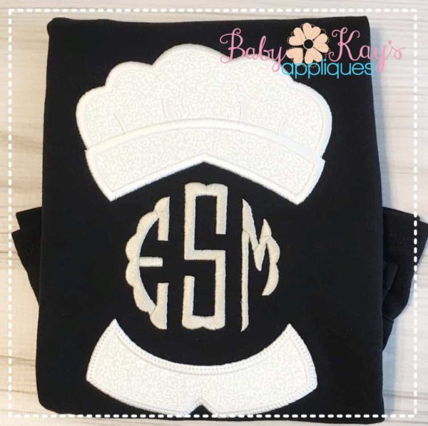 Pilgrim Girl Monogram Topper {Four Sizes}