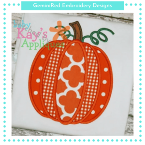 Pumpkin Appliqué {Four Sizes}