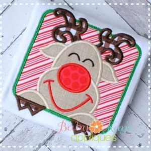 Reindeer in Frame {Four Sizes}