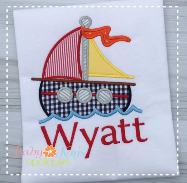 Sailboat {Four Sizes}
