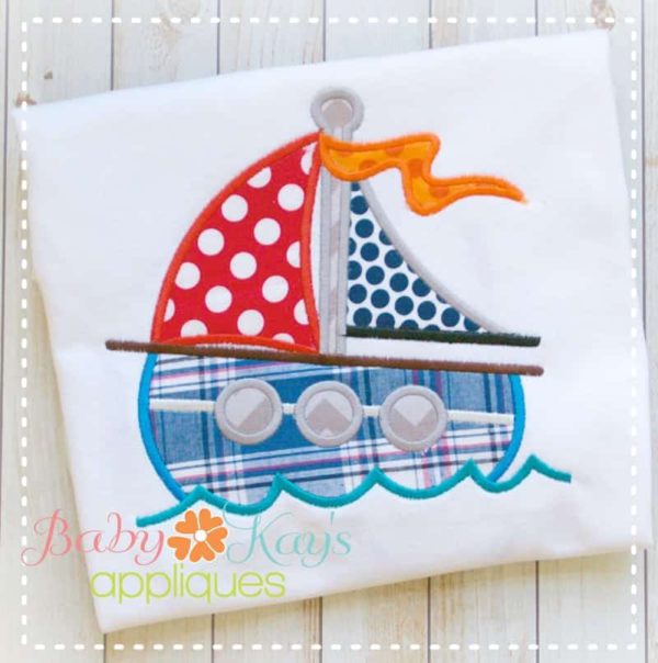 Sailboat {Four Sizes} - Image 2