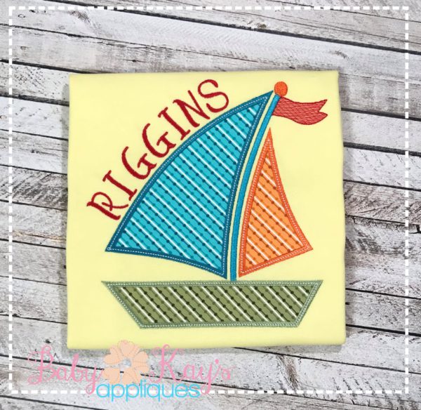 Sail Away Boat {Four Sizes}