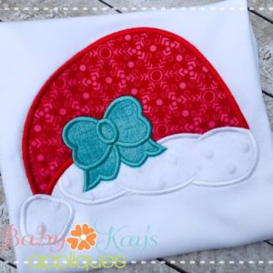 Santa Hat with Bow {Four Sizes}