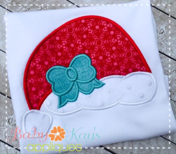 Santa Hat with Bow {Four Sizes}