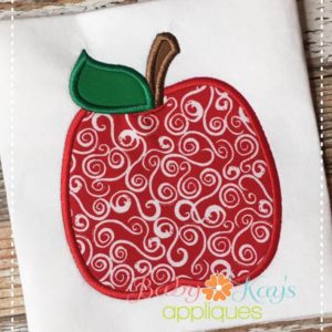 Simple Apple {Four Sizes}
