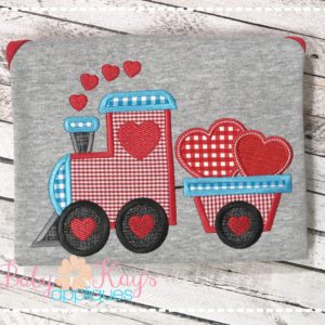 Valentine Train with Car {Four Sizes}