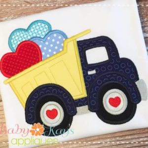 Valentine Dump Truck 2 {Four Sizes}