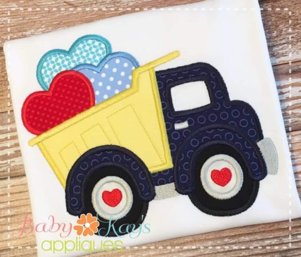 Valentine Dump Truck 2 {Four Sizes}