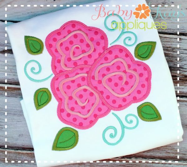 Vintage Flowers {Four Sizes}
